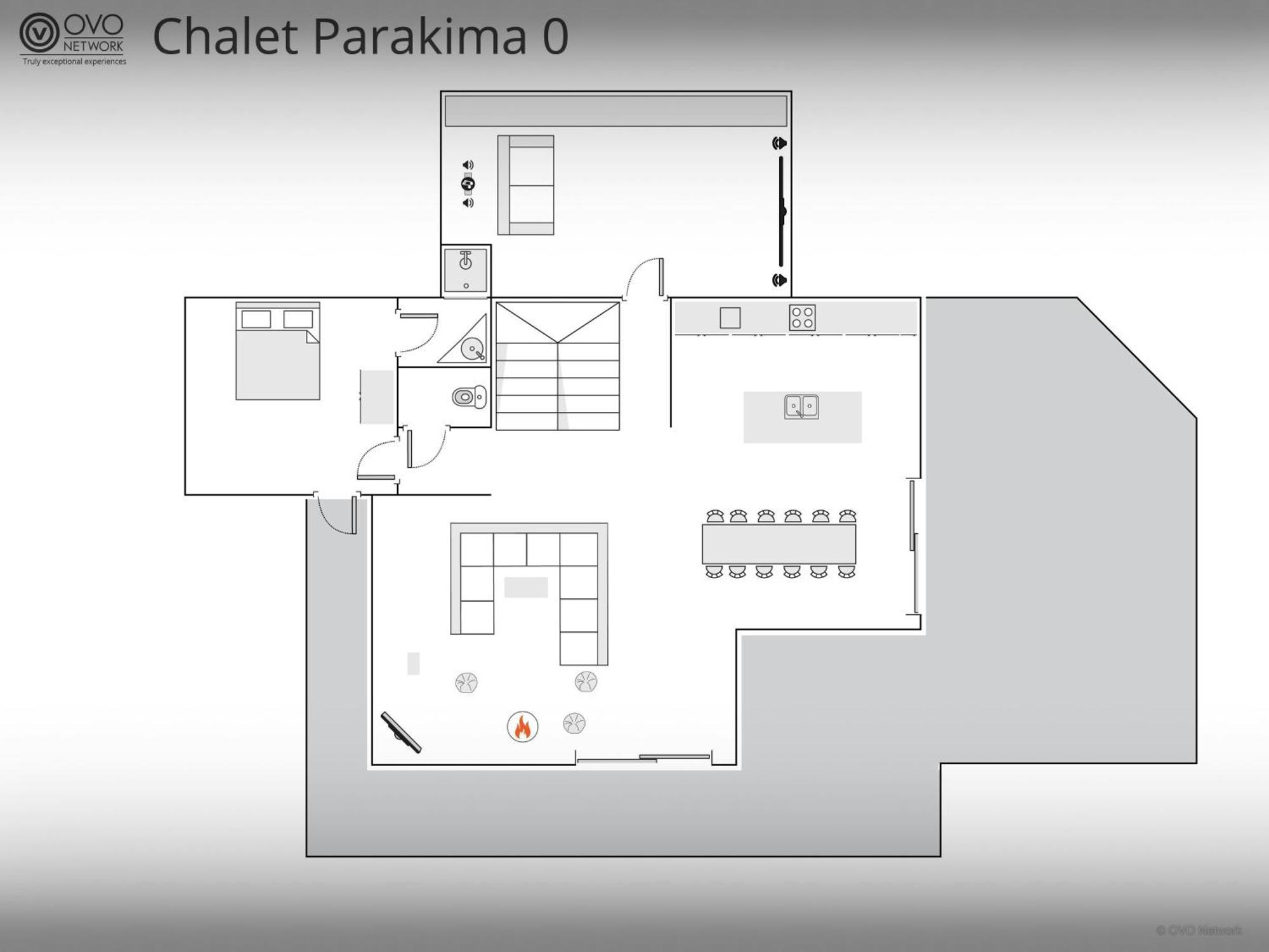 Chalet Parakima - Ovo Network 马尼戈 外观 照片